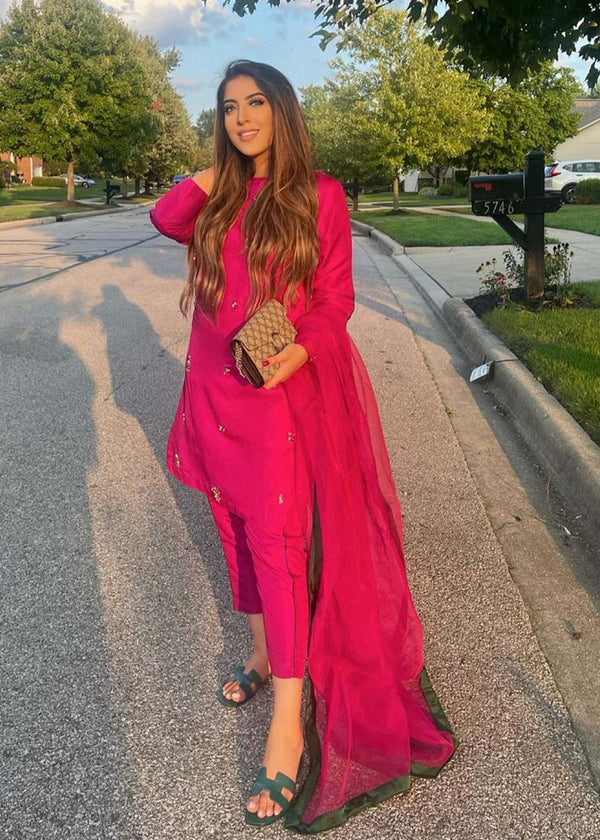 Client Diary -  Fuchsia